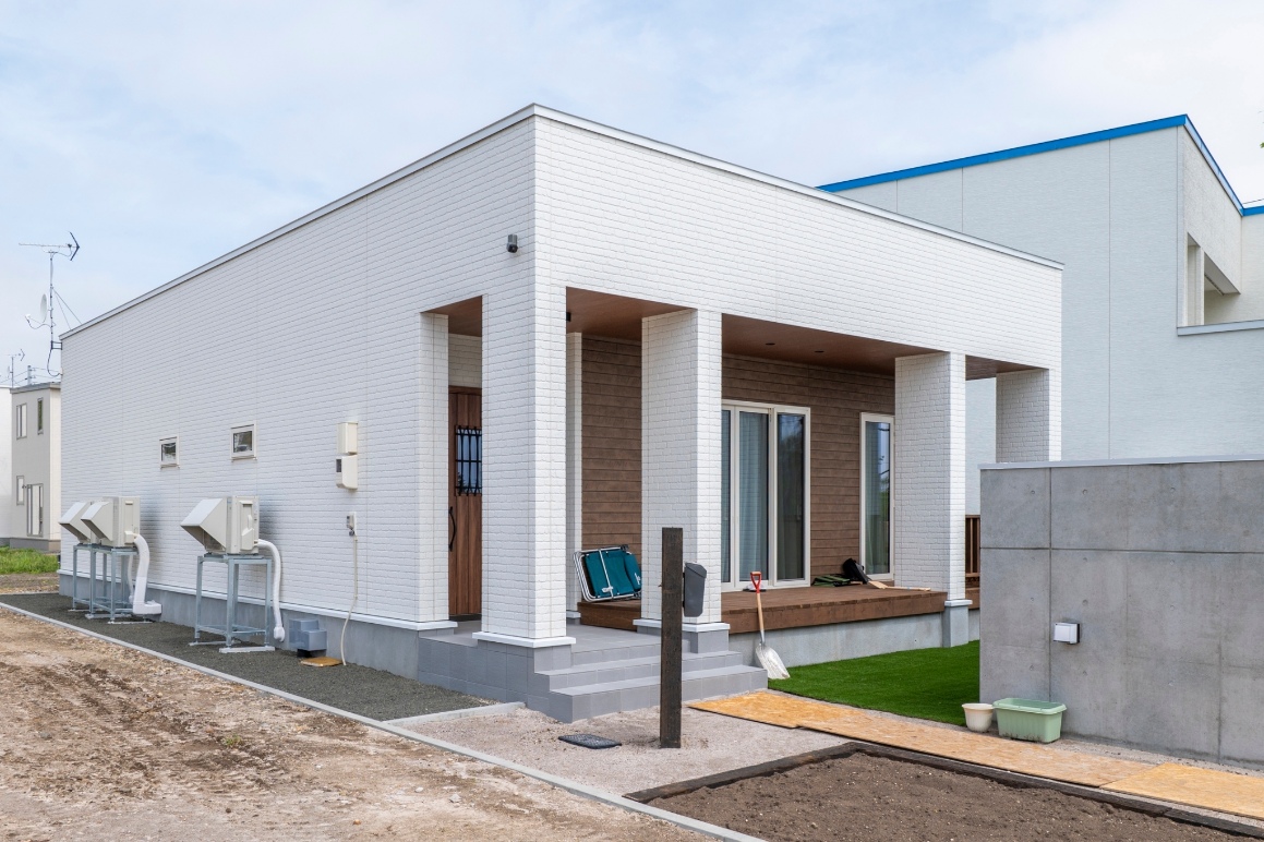 江別戸建て外観